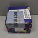 bUCLA 100Pieces Silver Plastic Plates - 6.25inch White with Silver Rim Disposable Salad/Dessert/Appetizer/Small Cake Plates for Weddings, Parties&Gathering