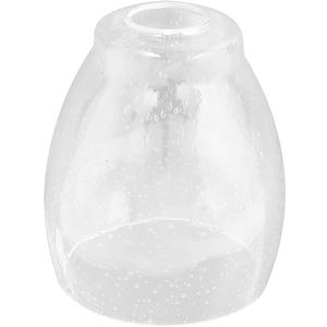 Clear Seeded Glass Shade, Modern Light Fixture Replacement Globe or Cover with 1-5/8-Inch Fitter for Chandelier Wall Sconce Pendant Light, G0022