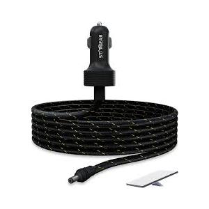 Starlink Mini Cable 12V Power Cable 3M/10FT, Braided Wear-Resistant Starlink Mini Accessories Cigarette Lighter to DC Cord, 12V-48V Car Charger Car Adapter