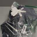 Self-Adhesive Acoustic Panels [390 lbs/yd Ultra-High Density], 2nd Generation Sound Absorbing Panel, Professional Level Sound Panel, Polyester Soundproof Foam [Size M, White & Black] (Medium Hexagon (12''X10''X0.4''))