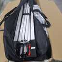 COBIZI 10x20 Pop Up Canopy with 6 Sidewalls, 10x20 Canopy Tent Frame Upgraded with 3 Adjustable Heights, Waterproof UV50+ Outdoor Party Commercial Ez Up Gazebos with Carry Bag(10 x 20 ft White)