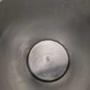 TIPGO 1.2 Gallon Small Black Trash Can, 4.5 Liters Bathroom Garbage Can with lid, Mini Step Trash Bin, Stainless Steel Wastebasket for Bathroom, Bedroom, Office (Matte Black)