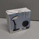 One Fire Cordless Desk Lamp,Dimmable Small Battery Powered Lights,3600mAh Rechargeable Wireless Table Lamp,Mini Lamp&Portable Light for Bed,Book Reading,Home for Small Spaces,Nail Light,Craft,Office (White)