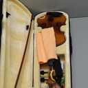 Crafteem Spruce and Maple Solid Wood Violin Outfit for Beginner Kids & Adults -Craft Your Perfect Sound and Begin Your Musical Journey with Confidence. (Glossy Antique, 4/4 Full)