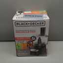 BLACK+DECKER 8-Cup Food Processor, Easy Assembly, Stainless Steel S-Blade, Shred, Slice, Chop, Puree, 450W Motor