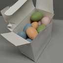 24/16/36 Pcs Easter Speckled Eggs, 2.4" Multi Colors Plastic Eggs for Easter Decorations, Pastel Easter Decor, Bowl & Vase Filler, Easter Basket Filler and Spring Table DIY Decor