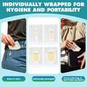 60pcs Hydrocolloid Blister Bandages,Gel Blister Bandages for Feet,Waterproof Blister Pads for Feet, Heel,Toe,Blister Prevention & Recovery, Blister Cushions with 4 Shapes