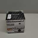 Elite Gourmet EGC724SS Easy Electric Poacher, Omelet Eggs & Soft, Medium, Hard-Boiled Egg Boiler Cooker with Auto Shut-Off and Buzzer, Measuring Cup Included, BPA Free, 7, Stainless Steel