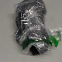 RUNNING GIRL Sports Bra for Women, Criss-Cross Back Padded Strappy Sports Bras Medium Support Yoga Bra with Removable Cups (2353D-Black, M)