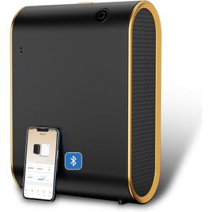 Smart Scent Air Machine for Home, 1500 Sq. Ft Hotel Collection Diffuser with Cold Air Tech, Whole House Fragrance & Low Noise, Bluetooth Scent Air Diffuser for Home, Hotel, Office, Spa(Black)