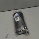 Whispering Winds Inflatable Seat Cushion - Comfortable Blow-up Foam Pad for Airplane, Travel, Stadium, Outdoors, Camping, Car & More (Large, Black - 1pack)