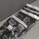 4 x Professional Barber Cape 63"x55" with Adjustable Snap Closure, Perfect for Home Use or Salon, with Stylish Designs (Black)