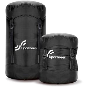 Sportneer Compression Sack,40L Sleeping Bag Stuff Sack, Tear-Resistant Ultralight Sleeping Bag Compression Sack-Space Saving Gear for Camping Hiking Travel