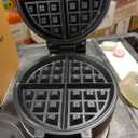 Waffle Maker, 1400W Double Belgian Waffle Iron 180° Flip, 8 Slices in 3 Mins, Rotating & Nonstick Plates, Anti-Scald, Removable Drip Tray Easy to Clean, Cool Touch Handle, Space-Saving Storage(Black)