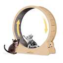 Homegroove Cat Exercise Wheel for Indoor Cats, 35.4 Inch