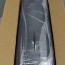 Reading Pillow with Arms for Adult, Back Pillow for Bed Sitting Up, Shredded Memory Foam Backrest Pillow with Pockets & Removable Washable Cover, Lounging, Watching TV, Reading(20" Black)