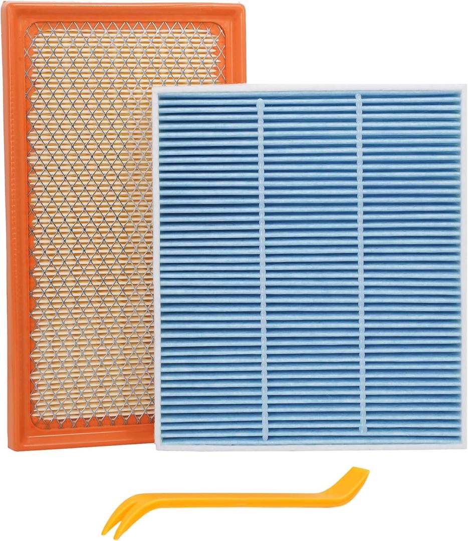 Engine&Cabin Air Filter Combo Fits Toyota RAV4 Hybrid 19-25,Camry Hybrid 18-25,Corolla 19-25 Only Gas,Highlander Hybrid 20-25,Sienna 21-25,Venza 2021-2025 NX350 22-25