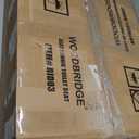 WOODBRIDGE Electronic Bidet Toilet Seat with Auto Open & Close Lid, Child Wash,Air Dryer,Heated seat,Remote Control,Elongated Soft Close, White BID03