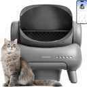 Neakasa M1 Open-Top Self Cleaning Cat Litter Box, Automatic Cat Litter Box with APP Control, Odor-Free Waste Disposal Includes Trash Bags