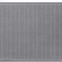 Silicone Dish Drying Mat for Multiple Usage,Easy clean,Eco-friendly,Heat-resistant Silicone Mat for Kitchen Counter or Sink,Refrigerator or Drawer Liner Grey 5XL 36inches x 18inches (Gray)