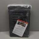 BEQHAUSE Dirt Trapper Door Mat 32" x 48", Non-Slip Washable Doormats Entrance Mat, Dirt Resistant and Absorbent Welcome Mat, Low Profile Floor Mats for Front Back Door and Entryway, Charcoal