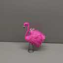 Flamingo Christmas Tree Topper Pink Artificial Feather Flamingo Christmas Tree Topper Decoration for Christmas Garden Indoor Outdoor Holiday Ornament Party (Pink)