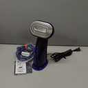 Conair 2-in-1 Handheld Steamer and Iron for Clothes, Turbo ExtremeSteam 1875W Garment Steamer and Clothing Iron,Black / Blue (One Size)