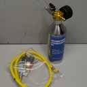 AC Flush Kit, Auto air Conditioning Pipeline Cleaning Tool Set,R134A R12 R22 R404 R410A AC System Flush Kit Air Fittings and Hose