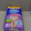 Always Discreet Adult Diapers for Women, Incontinence Underwear, Postpartum Essentials, Disposable Briefs, Max Absorbency, Bladder Leak Protection, Small/Medium, 32ct