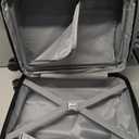 LIGHT FLIGHT Carry On Luggage 22x14x9 Airline Approved, Durable Hard Shell Carry On Suitcases with Wheels, Expandable Hardside Lightweight Travel Luggage with TSA Lock 20 Inch Carry on, Dark Blue