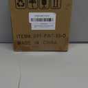 Califortree 5x5 Small Shadow Box Frame with Soft Linen Back - Metal Push Pins Included, Memory Shadow Box Display Case for Bouquet Awards Medals Wedding Photos and More, White