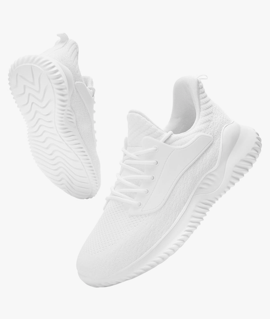 Womens Tennis Shoes Walking Sneakers - Memory Foam Running Slip On Gym Athletic Workout Nursing Comfort Work Shoe Lightweight. 41