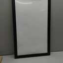 Americanflat 8.5x14 Picture Frame with Shatter-Resistant Glass - Streamline Collection - Thin Border Picture Frame for Wall Display - Hanging Hardware Included - Black