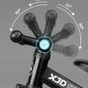 XJD 5 in 1 Toddler Bike, Tricycle for Toddlers 1-3 with Adjustable Seat Height, Removable Pedals, Ideal Balance Bike Birthday Gifts and Toys for Boys and Girls (Black)