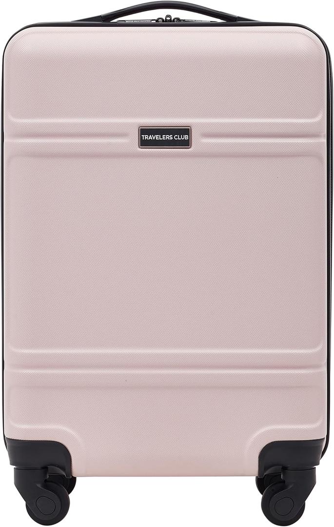 Travelers Club Skyline 22" Carry-On Spinner Luggage, Filmy
