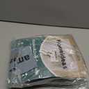 HOMEIDEAS Light Grey French Door Curtains, Privacy Blackout Door Curtains, 30 X 68 Inch Shades for Glass Window, Thermal Insulated Window Covering Tie Up Shades for Bedroom, 1 Panel