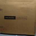 130L Wicker Laundry Hamper, 3-Section Laundry Basket with Lid