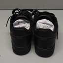 Shoes for Crews Unisex Slip-Resistant Work Sneakers - Comfortable, Non-Slip Work Shoes for Men & Women in Food Service, Warehousing, Maintenance - Holcombe (8.5 Women/7 Men, Black)