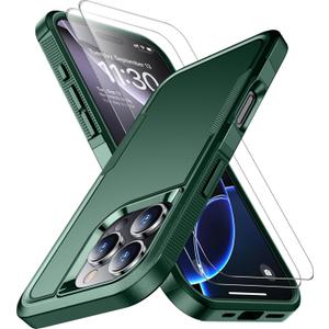 SPIDERCASE Designed for iPhone 16 Pro Case,Deep Green