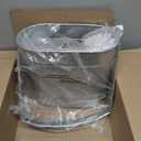 Autumn Alley Farmhouse Toilet Paper Holder - Free Standing With Reserve Storage for Mega Rolls, Magazines - Bathroom Accessories, Galvanized Decor