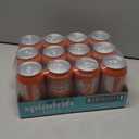 Spindrift "Orange Cream Float" Orange Vanilla Soda Made with Real Squeezed Fruit 12 Pack Case (BBD 03/14/26)