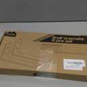 6-Pack Heavy Duty 12-Inch Black Shelf Brackets, L Shelf Bracket 12 Inch for Floating Shelves, 1/5-Inch Thick