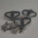 3 Sets Rotating 360 Degree Swivel Garden Sprinkler Pulsating Impact Sprinkler with Metal Base, Heavy Duty Adjustable Garden Hose Sprinklers System for Large Area Lawn Yard(Small Head)