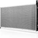 DWVO 34'' Core Radiator Compatible Compatible with Chevy Silverado Suburban GMC Yukon Sierra Tahoe Escalade Hummer H2 4.3L 4.8L 5.3L 6.0L 6.2L V8 DWRD1001