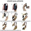 Magnetic Case for Galaxy S22 Ultra 5G case,Samsung S22 Ultra Heavy Duty case,[Military Grade Protective ],[Shockproof] [Dropproof] [Dust-Proof], (Black-MAG)