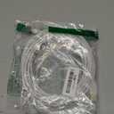 Monoprice 15-Feet USB 2.0 A Male to Mini-B 5pin Male 28/24AWG Cable with Ferrite Core (Gold Plated), White (108636)