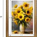 JCJMY 12x18 Vintage Picture Frame with 11x17 Mat, Elegant Retro 12 by 18 Photo Frame with Shatter-Resistant Plexiglass for Wall, Gallery Decor & Gift, Gold, 1 Pack