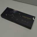 MZOO Luxury Sleep Mask for Back, Side Sleeper, Complete Light Blocking Sleeping Eye Mask Night Blindfold, 3D Zero Pressure & Spacious for Lash Extensions, Breathable Soft Eye Cover Flight Nap Travel (M-gray (Black Edge))