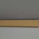 No Drill Light Filtering Cellular Shades for French Doors, 24"x78", White