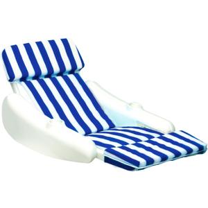 SWIMLINE ORIGINAL 10010M Sunchaser Padded Luxury Lounge Chair Pool Float | Molded Frame & Pontoon Design | Pool Floats Adult | Pool Lounger | Pool Accessories | Pool Chairs and Lounges For In Pool (Classic Sling (Extra Padded))